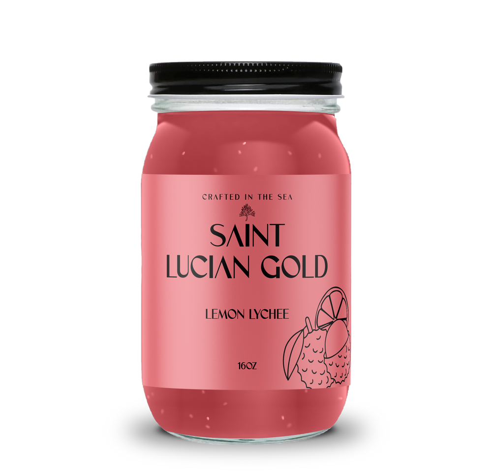 Saint Lucian Sea Moss Gel!- Lemon Lychee