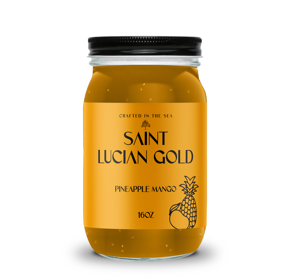 Saint Lucian Sea Moss Gel!- Pineapple Mango